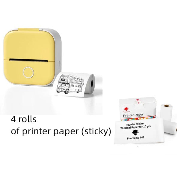 Portable Mini Printer Bluetooth-compatible
