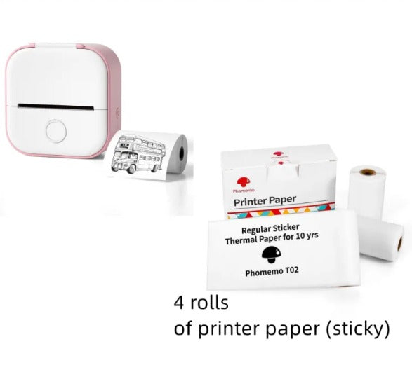 Portable Mini Printer Bluetooth-compatible